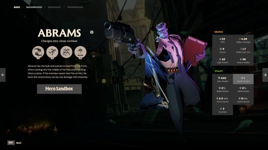 Menu Render of Abrams with a distorted arm. Menu Render of Abrams with a distorted arm.
