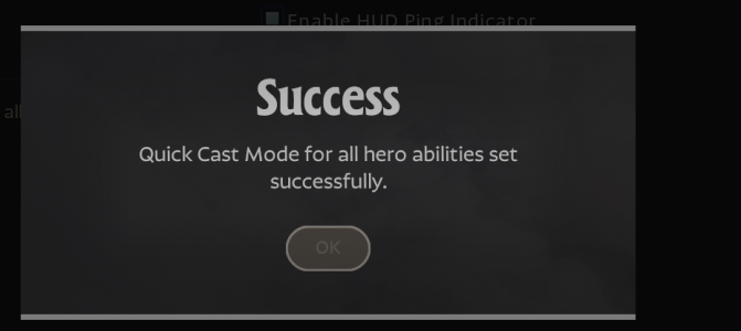 Change quick cast doesnt work | Deadlock