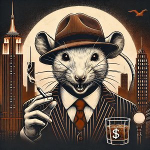 an anthropomorphized rat in Rat-Pack style, set in 1920s alternate New York City with occult e...jpg