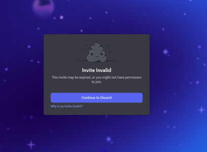 Discord Invite Invalid Discord Invite Invalid
