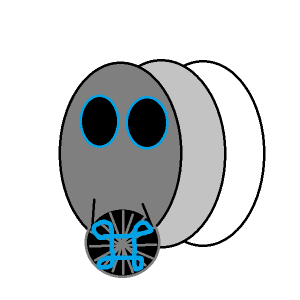 Image of masking fading to white