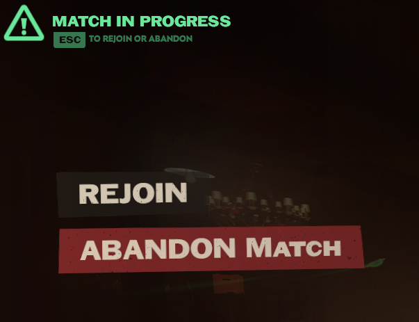 Rejoin Button Match Started Without Me? | Deadlock