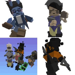 Low Poly Deadlock Heroes!