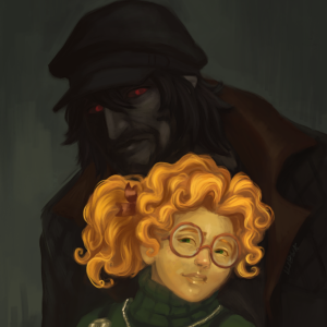 The sunshine that does not burn a vampire.